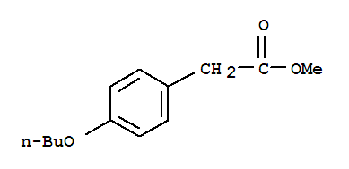 4-丁氧基苯乙酸酸甲酯