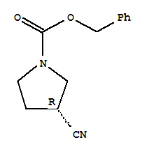 (R)-1-N-Cbz-3-氰基吡咯烷; (R)-3-氰基-1-吡咯烷甲酸芐酯