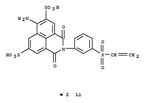二鋰4-氨基-N-[3-(乙烯基磺酰)苯基]萘酰亞胺-3,6-二磺酸