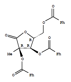 2,3,5-三苯甲酰氧基-2-C-甲基-D-核糖酸-1,4-內(nèi)酯