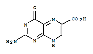 蝶呤-6-羧酸; 2-氨基-1,4-二氫-4-氧代蝶啶-6-羧酸