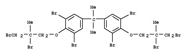 1,1'-(2,2-丙烷二基)二[3,5-二溴-4-(2,3-二溴-2-甲基丙氧基)苯]