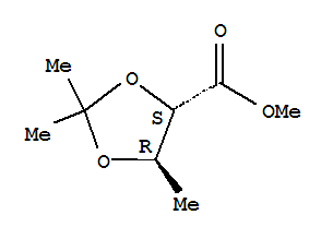 (4S,5R)-2,2,5-三甲基-1,3-二氧戊環(huán)-4-羧酸甲酯