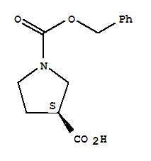 (S)-1-CBZ-3-羧基吡咯烷
