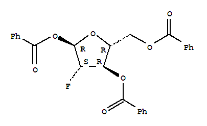 2-脫氧-2-氟-1,3,5-三苯甲?；?alpha-D-阿拉伯呋喃糖