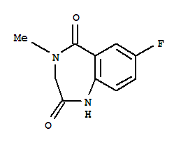 7-氟-3.4-二氫-4-甲基-2H-1.4-苯并二氮卓-2.5(1H)-二酮