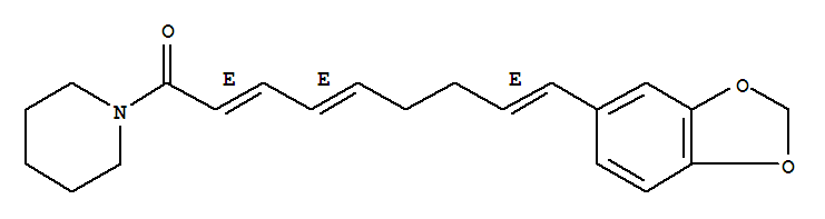 (2E,4E,8E)-9-(1,3-苯并二氧戊環(huán)-5-基)-1-哌啶-1-基壬-2,4,8-三烯-1-酮