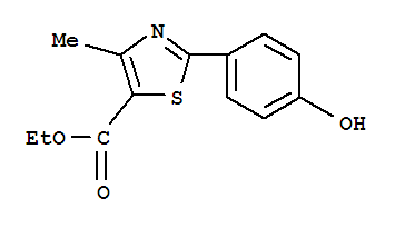 2-(4-羥基苯基)-4-甲基噻唑-5-羧酸乙酯